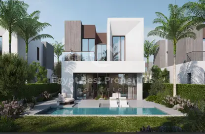 تاون هاوس - 3 غرف نوم - 4 حمامات للبيع في سولانا - مدينة زايد الجديدة - الشيخ زايد - الجيزة