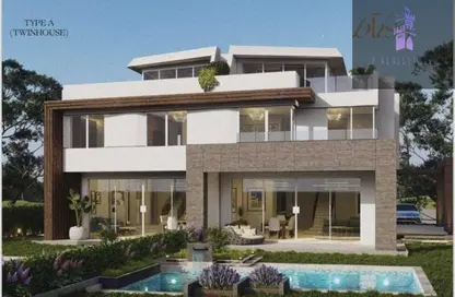 Villa - 4 Bedrooms - 4 Bathrooms for sale in Lake West - Sheikh Zayed Compounds - Sheikh Zayed City - Giza