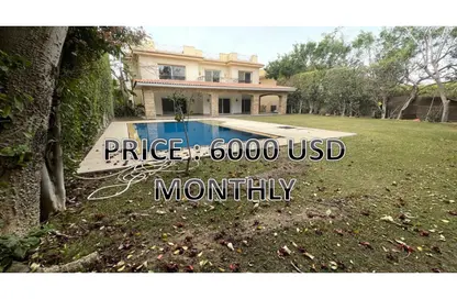 Villa - 4 Bedrooms - 4 Bathrooms for rent in Katameya Heights - El Katameya Compounds - El Katameya - New Cairo City - Cairo