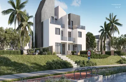 Villa - 3 Bedrooms - 3 Bathrooms for sale in Rivers - New Zayed City - Sheikh Zayed City - Giza