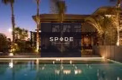 فيلا - 5 غرف نوم - 5 حمامات للبيع في سوان ليك قطامية - التجمع الاول - مدينة القاهرة الجديدة - القاهرة