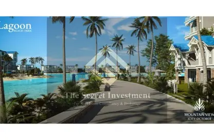 أي فيلا - 3 غرف نوم - 4 حمامات للبيع في لاجون بيتش بارك - كمبوندات التجمع الخامس - التجمع الخامس - مدينة القاهرة الجديدة - القاهرة