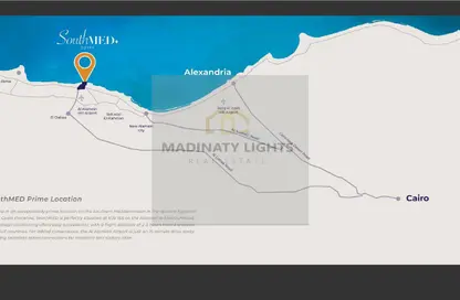 Apartment - 2 Bedrooms - 2 Bathrooms for sale in South Med - Qesm Ad Dabaah - North Coast