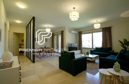 Apartment - 2 Bedrooms - 2 Bathrooms for rent in Palm Hills Village Gate - South Investors Area - New Cairo City - Cairo