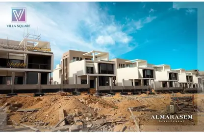 تاون هاوس - 3 غرف نوم - 4 حمامات للبيع في مون ريزيدنس - فيفث سكوير - التجمع الخامس - مدينة القاهرة الجديدة - القاهرة