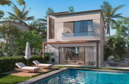 Villa - 5 Bedrooms - 7 Bathrooms for sale in Badya Palm Hills - 6 October Compounds - 6 October City - Giza
