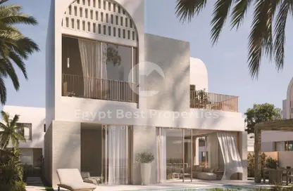 Villa - 3 Bedrooms - 3 Bathrooms for sale in Ramla Lakeside - Qesm Ad Dabaah - North Coast