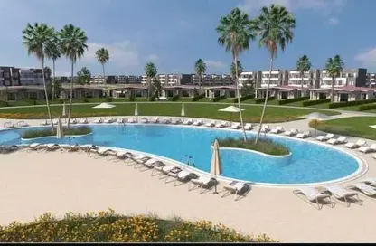 Duplex - 4 Bedrooms - 3 Bathrooms for sale in Blumar - Al Ain Al Sokhna - Suez