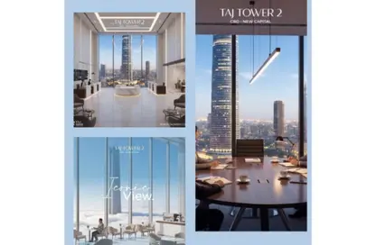 Office Space - Studio - 1 Bathroom for sale in Taj Tower - Central Business District - New Capital City - Cairo