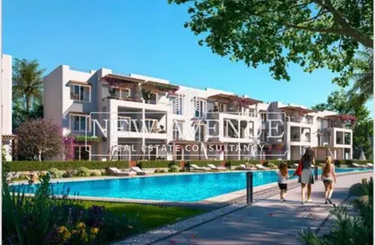 Chalet - 2 Bedrooms - 2 Bathrooms for sale in Hacienda West - Ras Al Hekma - North Coast