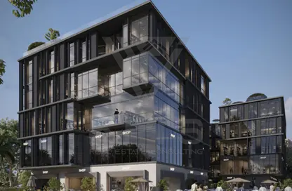 Retail - Studio - 1 Bathroom for sale in North Teseen St. - The 5th Settlement - New Cairo City - Cairo