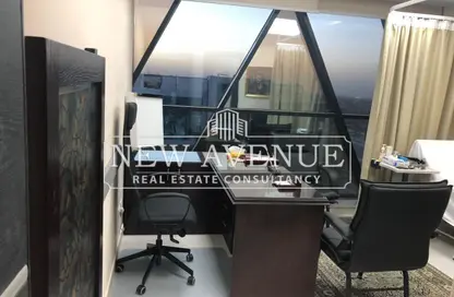 Office Space - Studio - 1 Bathroom for rent in Cairo Business Plaza - North Teseen St. - The 5th Settlement - New Cairo City - Cairo