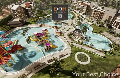Apartment - 1 Bedroom - 1 Bathroom for sale in Magawish - Hurghada - Red Sea