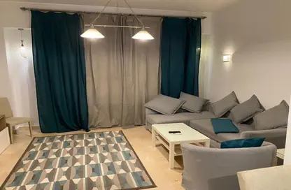 Apartment - 1 Bedroom - 1 Bathroom for rent in Palm Hills Village Gate - South Investors Area - New Cairo City - Cairo