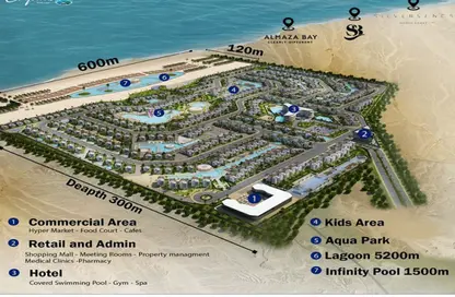 Chalet - 1 Bedroom - 1 Bathroom for sale in Crystals North Coast - Qesm Marsa Matrouh - North Coast