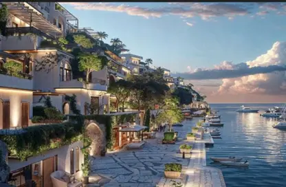 Chalet - 2 Bedrooms - 2 Bathrooms for sale in South Med - Qesm Ad Dabaah - North Coast