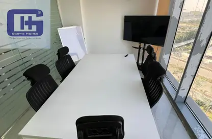 Office Space - Studio - 2 Bathrooms for rent in Cairo Festival City - North Investors Area - New Cairo City - Cairo
