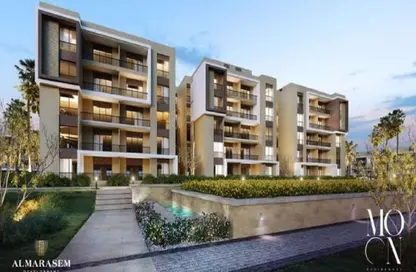 (بنتهاوس  (روف - 3 غرف نوم - 3 حمامات للبيع في مون ريزيدنس - فيفث سكوير - التجمع الخامس - مدينة القاهرة الجديدة - القاهرة