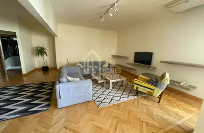 Apartment - 2 Bedrooms - 2 Bathrooms for rent in Mohamed Maraashly St. - Zamalek - Cairo