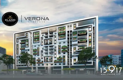 Apartment - 3 Bedrooms - 2 Bathrooms for sale in Verona Compound - Al Hadaba Al Wosta - Mokattam - Cairo