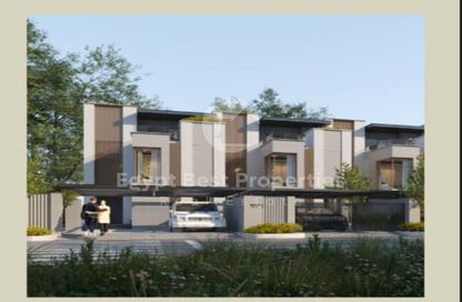 Townhouse - 3 Bedrooms - 3 Bathrooms for sale in The brooks - El Katameya Compounds - El Katameya - New Cairo City - Cairo