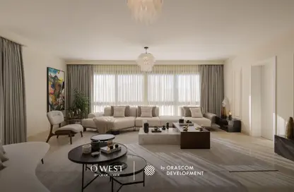 دوبلكس - 4 غرف نوم - 3 حمامات للايجار في أو ويست - كمبوندات 6 أكتوبر - مدينة 6 أكتوبر - الجيزة