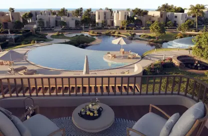 Chalet - 3 Bedrooms - 3 Bathrooms for sale in Makadi Orascom Resort - Makadi - Hurghada - Red Sea