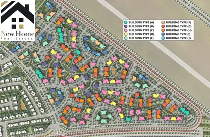 بناية كاملة - 8 غرف نوم - 8 حمامات للبيع في سولانا - مدينة زايد الجديدة - الشيخ زايد - الجيزة