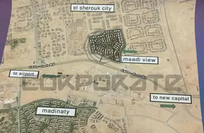 شقة - 3 غرف نوم - 2 حمامات للبيع في معادى فيو - كمبوندات الشروق - مدينة الشروق - القاهرة