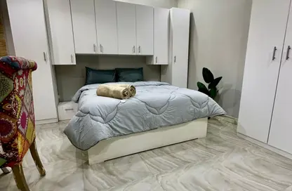 Apartment - 1 Bedroom - 1 Bathroom for rent in 5th Settlement Compounds - The 5th Settlement - New Cairo City - Cairo
