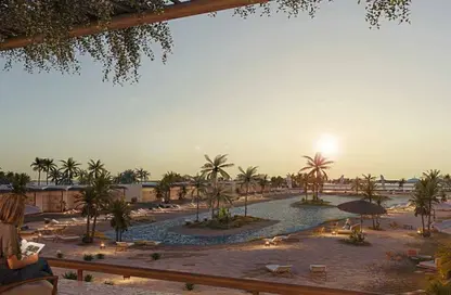 شاليه - 2 غرف نوم - 2 حمامات للبيع في هاسيندا ويست - راس الحكمة - الساحل الشمالي