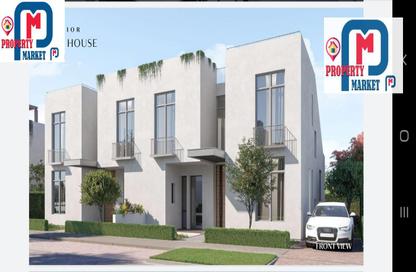 Twin House - 4 Bedrooms - 5 Bathrooms for sale in O West - 6 October Compounds - 6 October City - Giza
