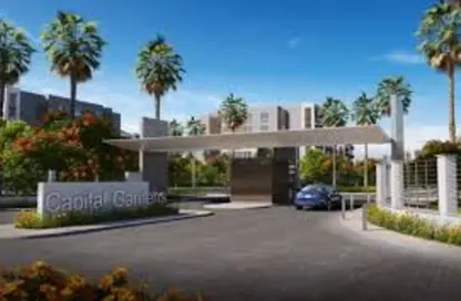 Apartment - 4 Bedrooms - 4 Bathrooms for sale in Capital Gardens Palm Hills - Mostakbal City Compounds - Mostakbal City - Future City - Cairo Apartment - 4 Bedrooms - 4 Bathrooms for sale in Capital Gardens Palm Hills - Mostakbal City Compounds - Mostakbal City - Future City - Cairo