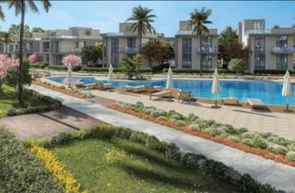 Twin House - 3 Bedrooms - 3 Bathrooms for sale in Waslet Dahshur Road - Green Belt - 6 October City - Giza
