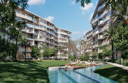 Apartment - 1 Bedroom - 1 Bathroom for sale in The Median Residences - 5th Settlement Compounds - The 5th Settlement - New Cairo City - Cairo