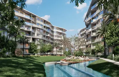 Apartment - 1 Bedroom - 1 Bathroom for sale in The Median Residences - 5th Settlement Compounds - The 5th Settlement - New Cairo City - Cairo