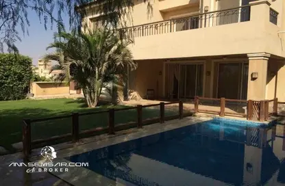 Villa - 6 Bedrooms - 2 Bathrooms for rent in Lake View - 5th Settlement Compounds - The 5th Settlement - New Cairo City - Cairo