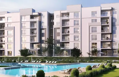 Apartment - 3 Bedrooms - 2 Bathrooms for sale in Westview Residence - New Zayed City - Sheikh Zayed City - Giza