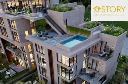 (بنتهاوس  (روف - 2 غرف نوم - 2 حمامات للبيع في أو ويست - كمبوندات 6 أكتوبر - مدينة 6 أكتوبر - الجيزة