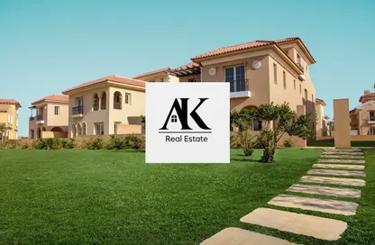 فيلا - 5 غرف نوم - 7 حمامات للبيع في جاردن ريزدنس - مدينة القاهرة الجديدة - القاهرة