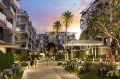 Apartment - 2 Bedrooms - 2 Bathrooms for sale in Oak Residence - 5th Settlement Compounds - The 5th Settlement - New Cairo City - Cairo