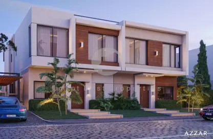 Twin House - 4 Bedrooms - 4 Bathrooms for sale in Azzar 2 - 5th Settlement Compounds - The 5th Settlement - New Cairo City - Cairo