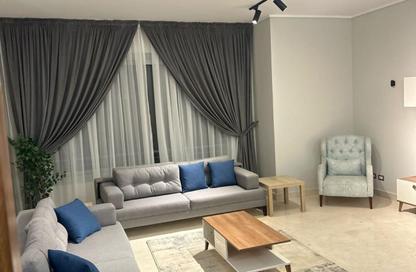 Apartment - 2 Bedrooms - 2 Bathrooms for rent in Palm Hills Village Gate - South Investors Area - New Cairo City - Cairo