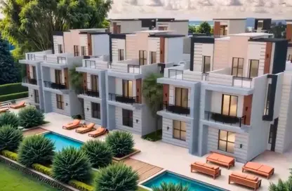 تاون هاوس - 5 غرف نوم - 6 حمامات للبيع في شارع الحزام الأخضر بوابة 6 - الحزام الاخضر - مدينة 6 أكتوبر - الجيزة