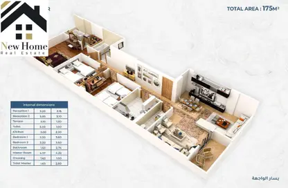 Apartment - 3 Bedrooms - 3 Bathrooms for sale in New Narges - New Cairo City - Cairo