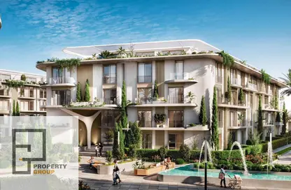 Apartment - 1 Bedroom - 1 Bathroom for sale in Al Khamayel city - Sheikh Zayed Compounds - Sheikh Zayed City - Giza