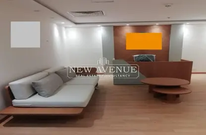 Office Space - Studio - 1 Bathroom for rent in Trivium Business Complex - North Teseen St. - The 5th Settlement - New Cairo City - Cairo