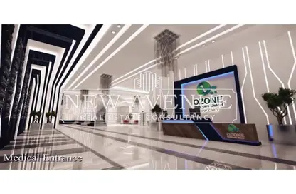 عيادة - استوديو - 2 حمامات للايجار في مجمع أوزون الطبي - النرجس - مدينة القاهرة الجديدة - القاهرة