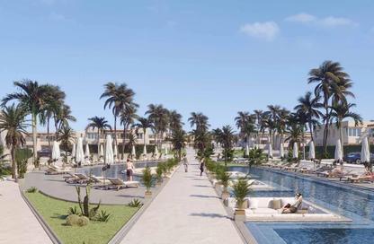 Chalet - 3 Bedrooms - 2 Bathrooms for sale in Hacienda Waters - Qesm Ad Dabaah - North Coast