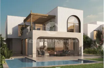 Twin House - 3 Bedrooms - 5 Bathrooms for sale in The Med - Ras Al Hekma - North Coast